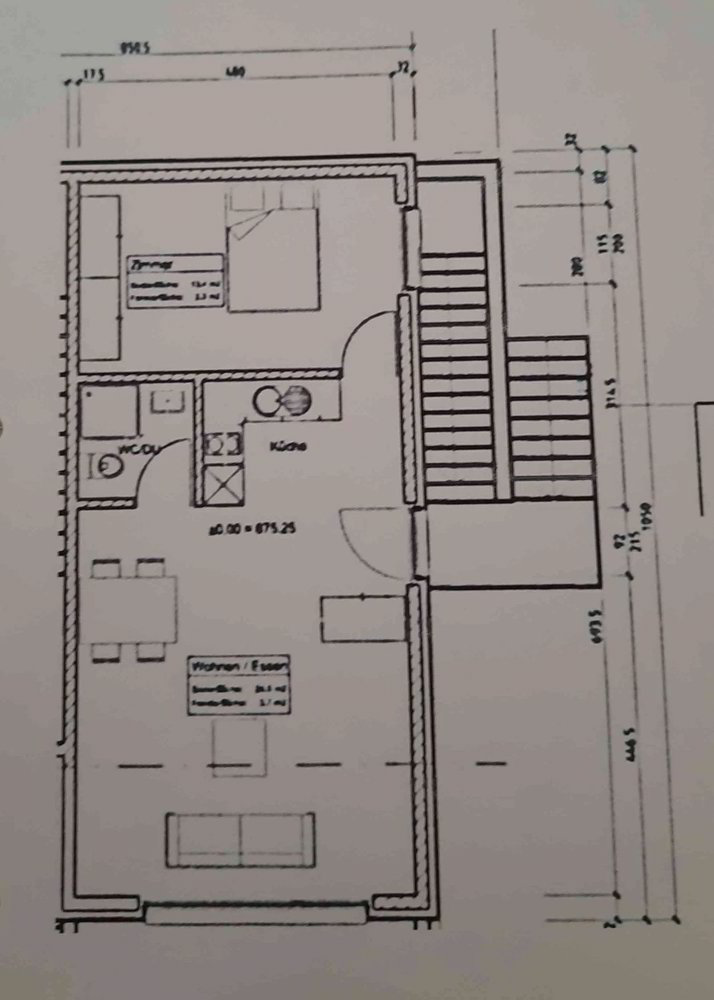 2 Zimmer Wohnung zu vermieten in Neudorf - Bild 1/6