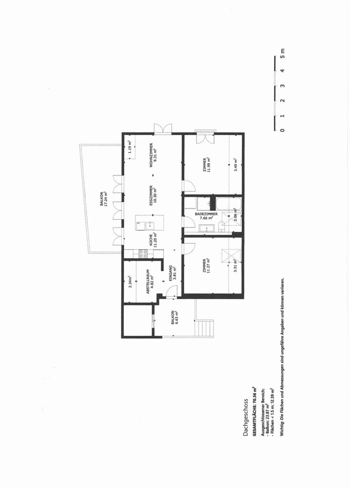 3.5 Zimmer Wohnung zu vermieten in Schmerikon - Bild 1/11