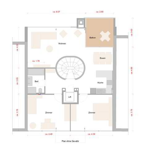 Appartamento di 3.5 locali in affitto a Bienne - immagine 1/13