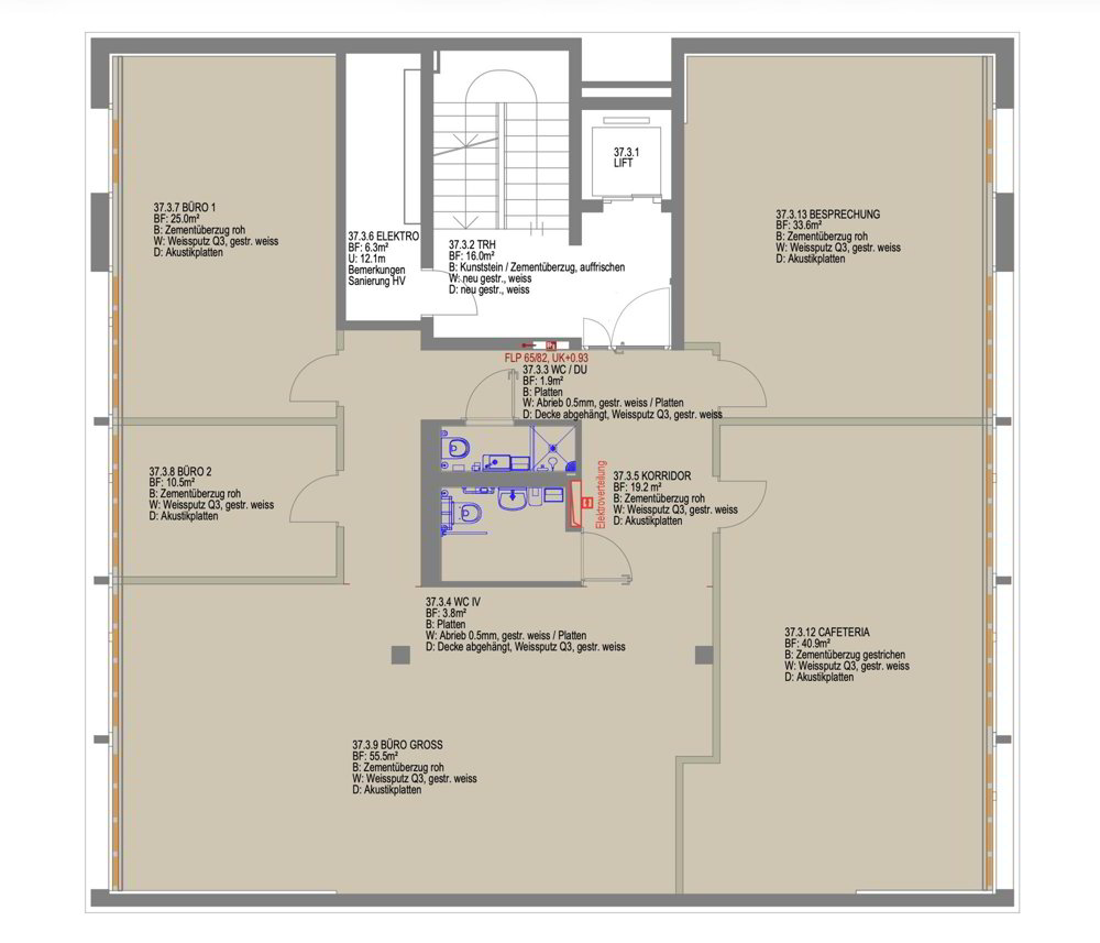 5 Zimmer Büro zu vermieten in Berne - Bild 1/3