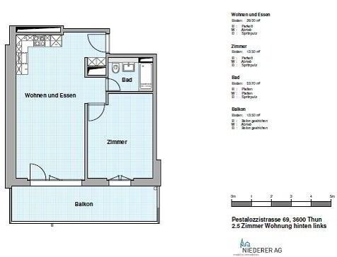 2 rooms Apartment for rent in Thun - image 1/7