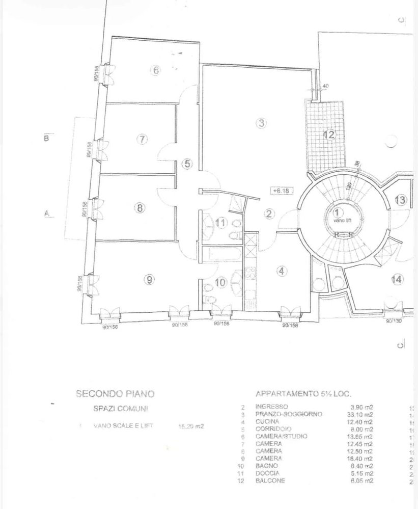 5.5 Zimmer Wohnung zum verkaufen in Balerna - Bild 1/4