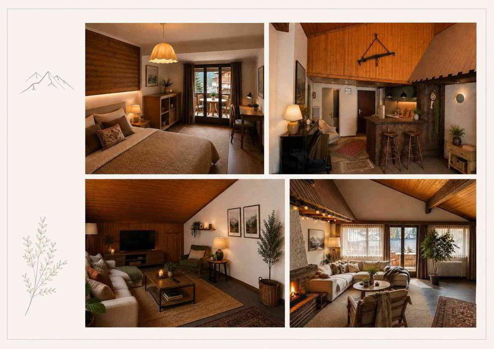 2.5 Zimmer Wohnung zum verkaufen in Les Diablerets - Bild 1/8