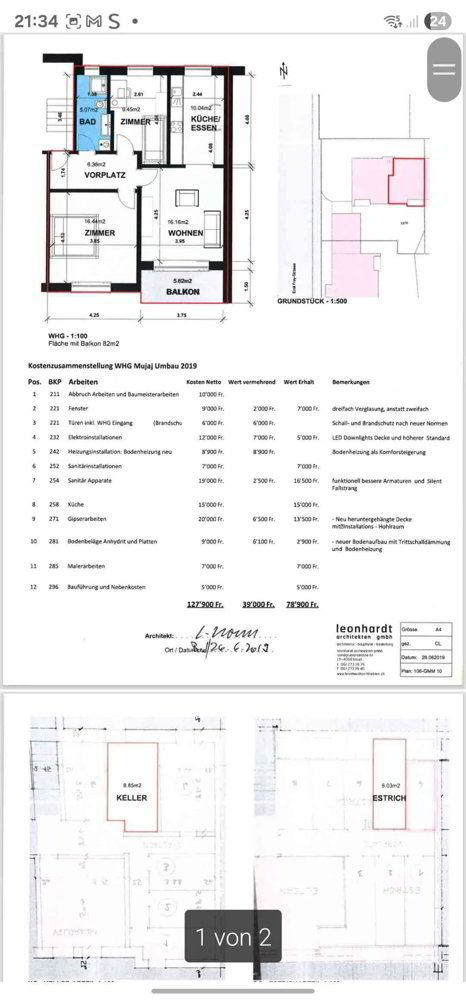 Appartement 3 pièces à acheter à Münchenstein - image 1/7