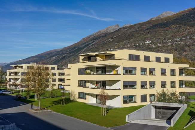 2 Zimmer Wohnung zu vermieten in Visp - Bild 1/1