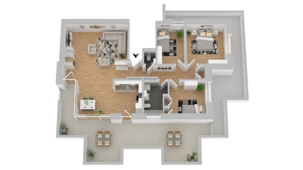 Appartement 4 pièces à louer à Münsingen - image 1/11