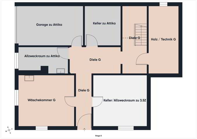 3.5 Zimmer Wohnung zu vermieten in St. Niklaus VS - Bild 1/12