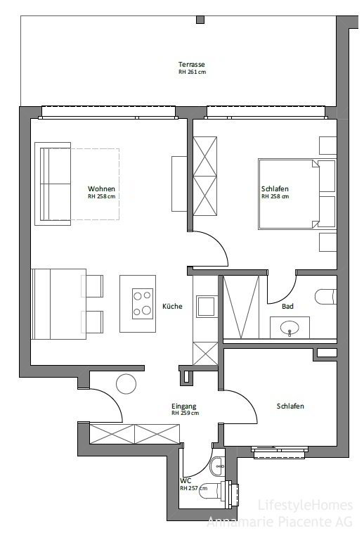 3.5 Zimmer Wohnung zu vermieten in Locarno - Bild 1/20