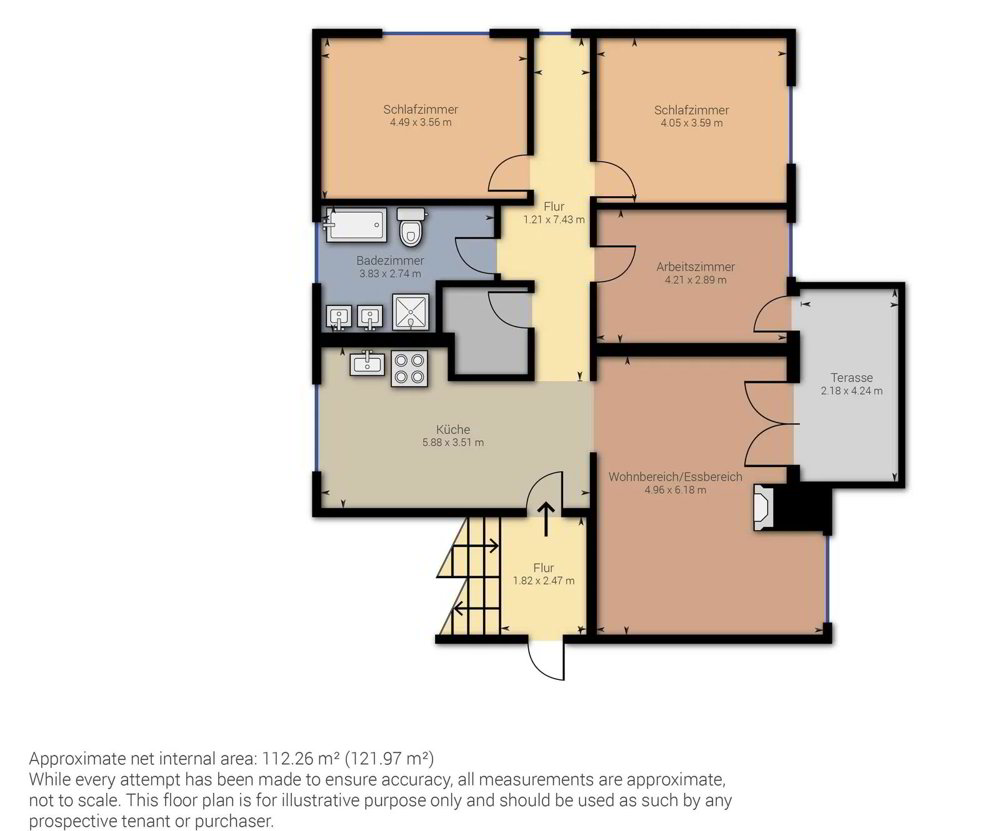 Appartement 4.5 pièces à louer à Dürnten - image 1/7