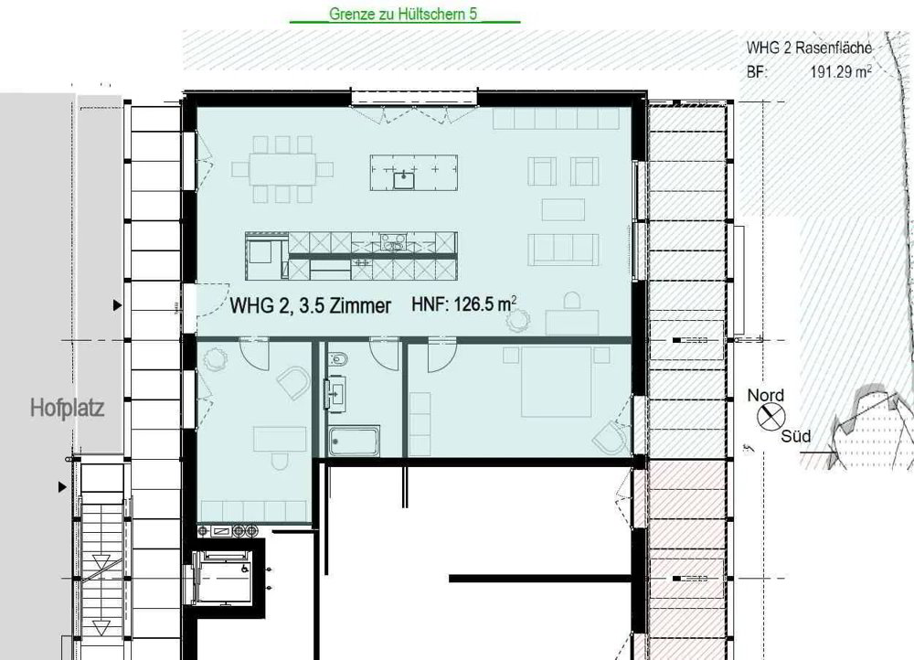 3.5 Zimmer Wohnung zu vermieten in Sempach - Bild 1/6