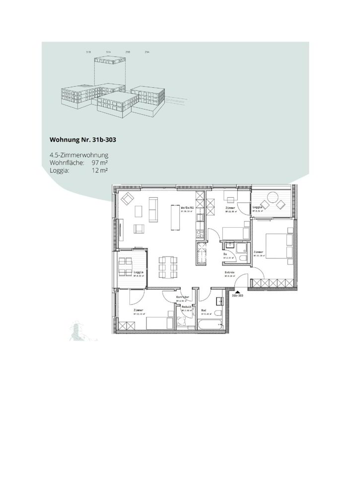 Appartement 4.5 pièces à louer à Siebnen - image 1/6
