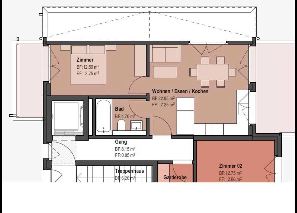 Appartement 2.5 pièces à louer à Hinwil - image 1/11