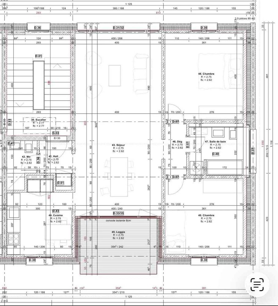 3.5 Zimmer Wohnung zu vermieten in Russy - Bild 1/6