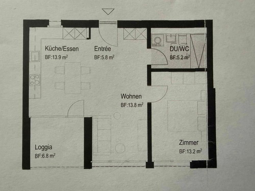 Appartement 2.5 pièces à louer à Brugg AG - image 1/8
