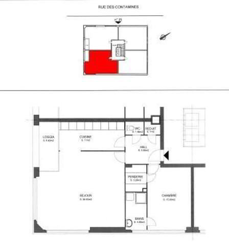 3 Zimmer Wohnung zu vermieten in Genève - Bild 1/7