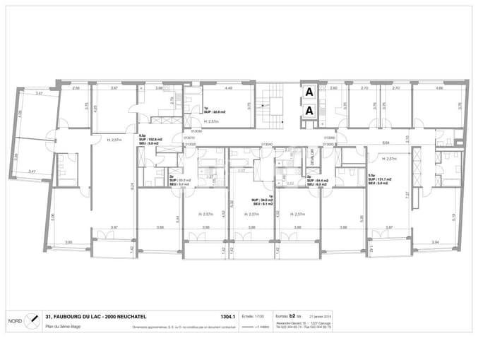 Appartamento di 6.5 locali in affitto a Neuchâtel - immagine 1/1