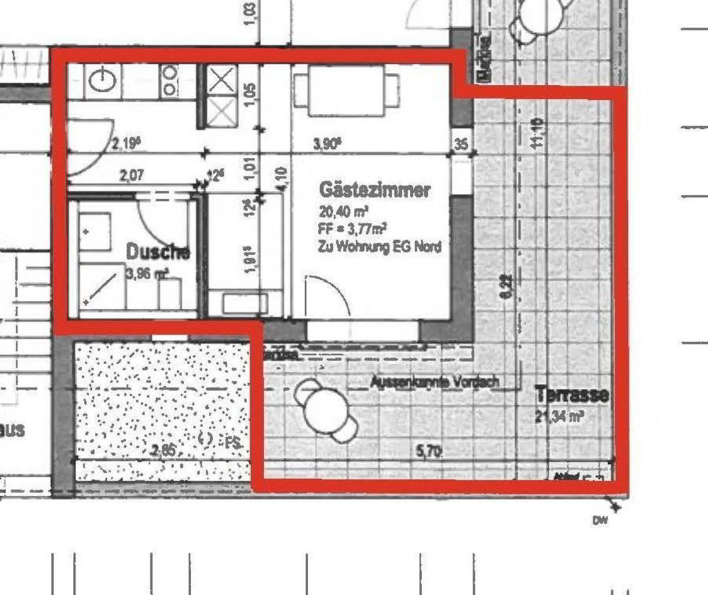Appartement 1 pièces à louer à Therwil - image 1/6