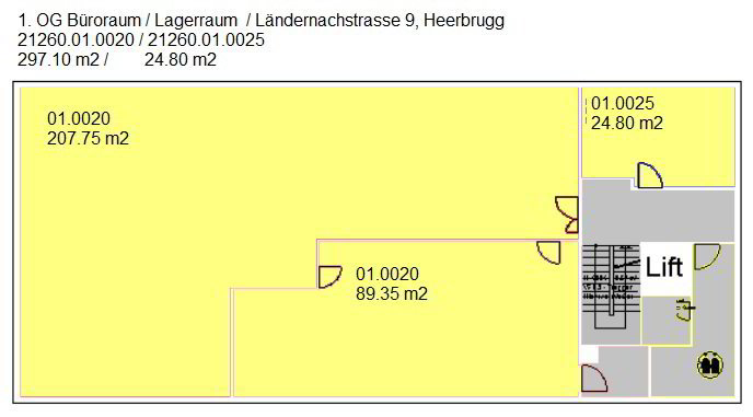 null Zimmer Büro zu vermieten in Heerbrugg - Bild 1/7