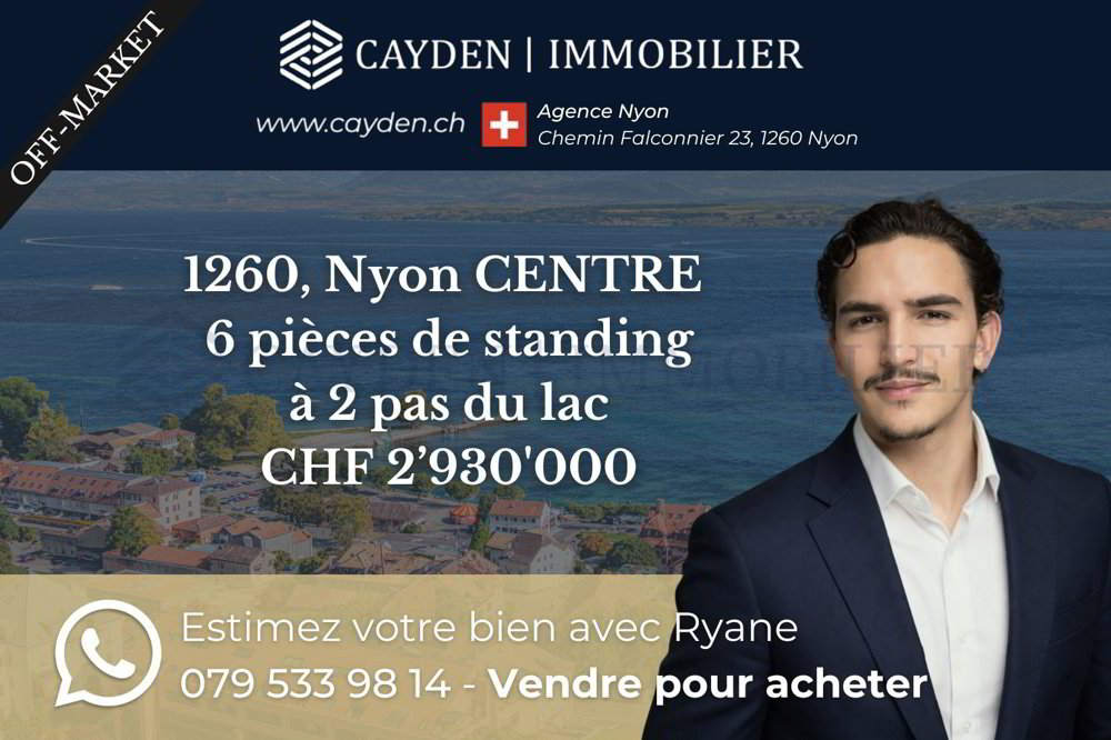 Appartamento di 6 locali in vendita a Nyon - immagine 1/1