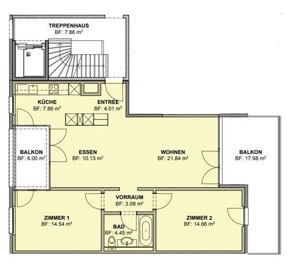 Appartement 3 pièces à louer à Liebefeld - image 1/13