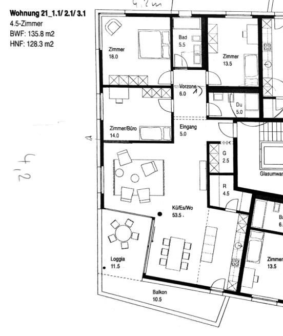 Appartement 4.5 pièces à louer à Unterägeri - image 1/12