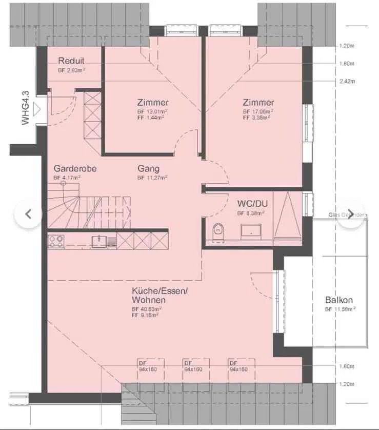 Appartement 4.5 pièces à louer à Weiningen ZH - image 1/11
