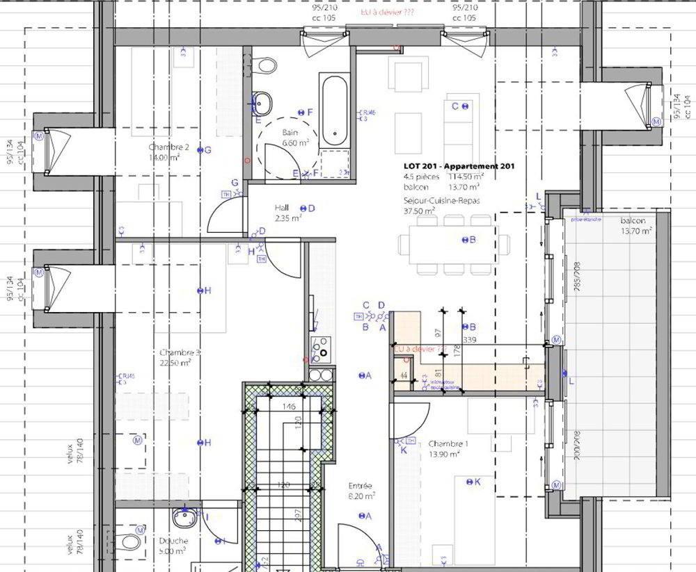 4 Zimmer Wohnung zum verkaufen in Epautheyres - Bild 1/10
