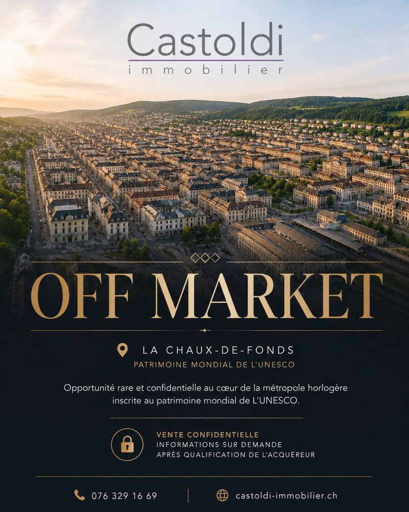 Ufficio & Commercio di null locali in vendita a La Chaux-de-Fonds - immagine 1/1