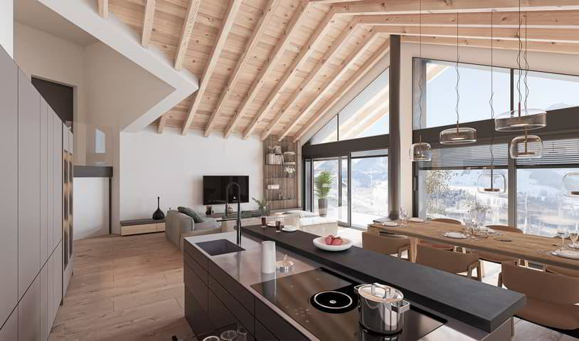 4.5 Zimmer Haus zum verkaufen in Châtel-sur-Montsalvens - Bild 1/13