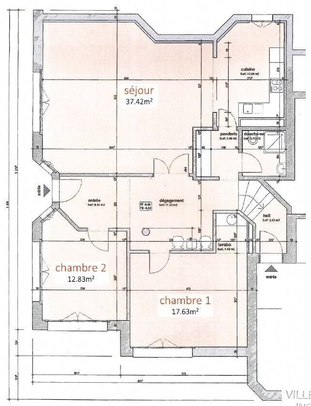 3.5 Zimmer Wohnung zu vermieten in Fribourg - Bild 1/8