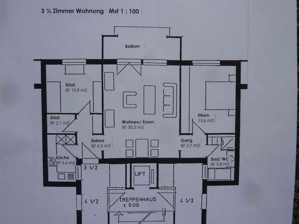 Appartement 3.5 pièces à louer à Eschlikon TG - image 1/8