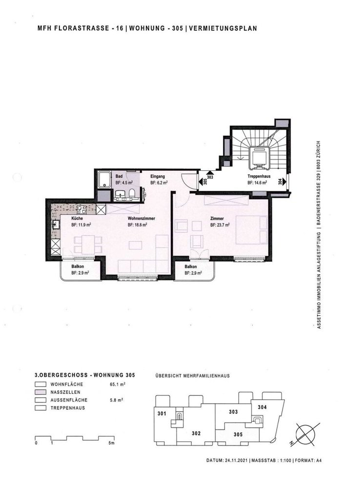 Appartement 2 pièces à louer à Biel/Bienne - image 1/10