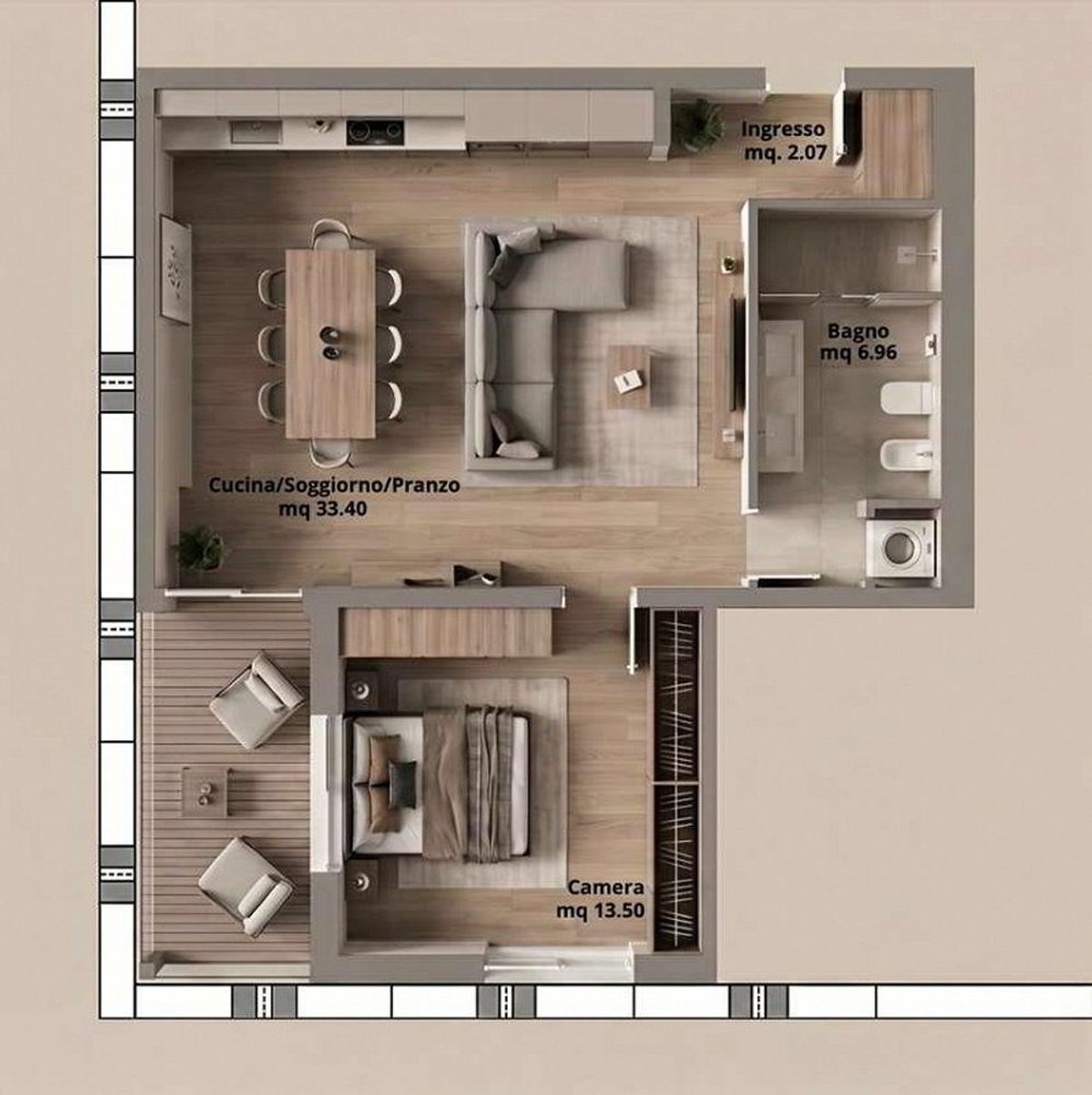 Appartement 2.5 pièces à acheter à Locarno - image 1/9