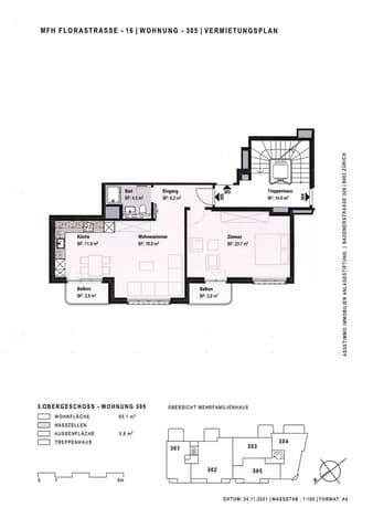 2.5 Zimmer Wohnung zu vermieten in Biel/Bienne - Bild 1/10