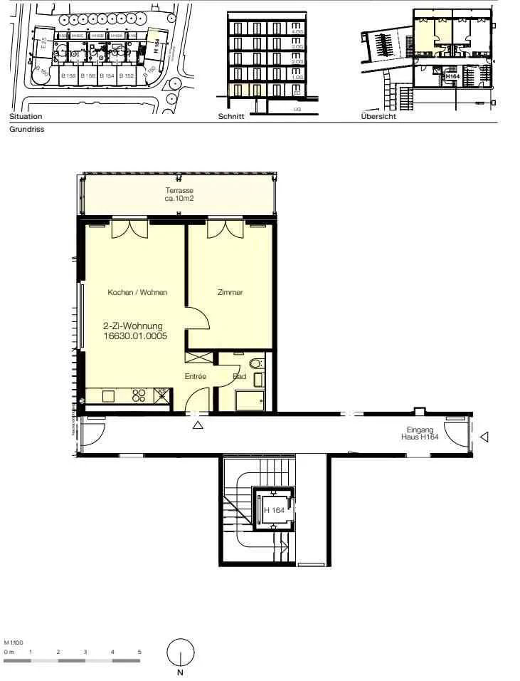 2 rooms Apartment for rent in Bâle - image 1/8
