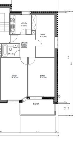 3 Zimmer Wohnung zu vermieten in Murten - Bild 1/10