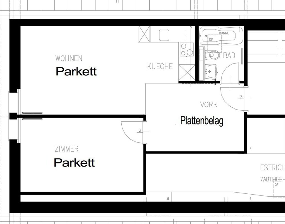 Appartement 2.5 pièces à louer à Bettwiesen - image 1/7