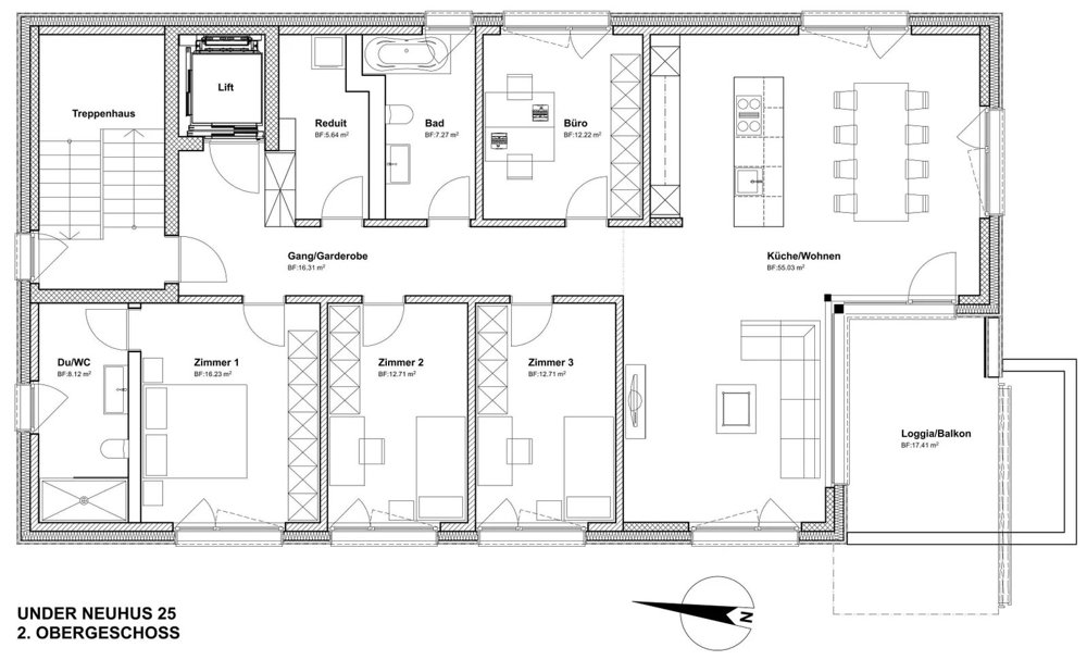 5.5 Zimmer Wohnung zu vermieten in Ruswil - Bild 1/3