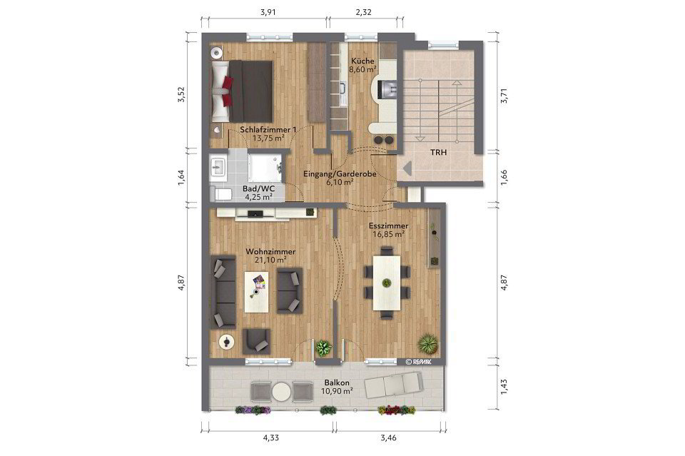 Appartement 3 pièces à acheter à Zurigo - image 1/12