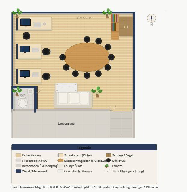 null Zimmer Büro zu vermieten in Wetzikon ZH - Bild 1/11