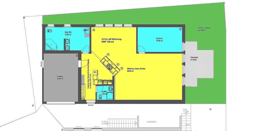 Appartement 2.5 pièces à louer à Eschlikon TG - image 1/11