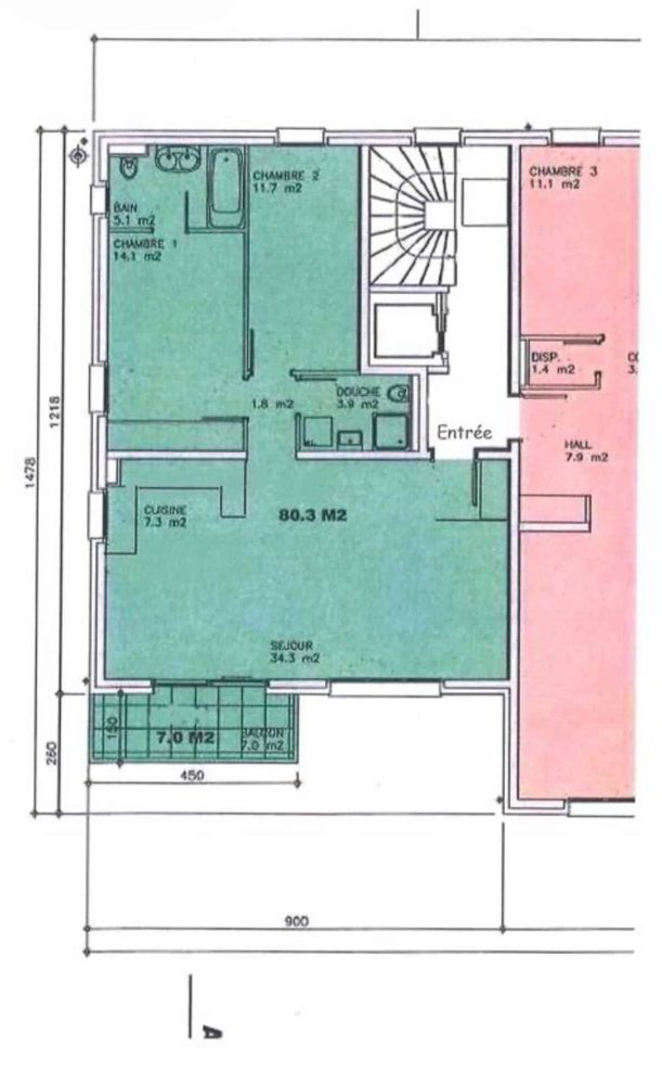 3.5 Zimmer Wohnung zu vermieten in La Tour-de-Peilz - Bild 1/5