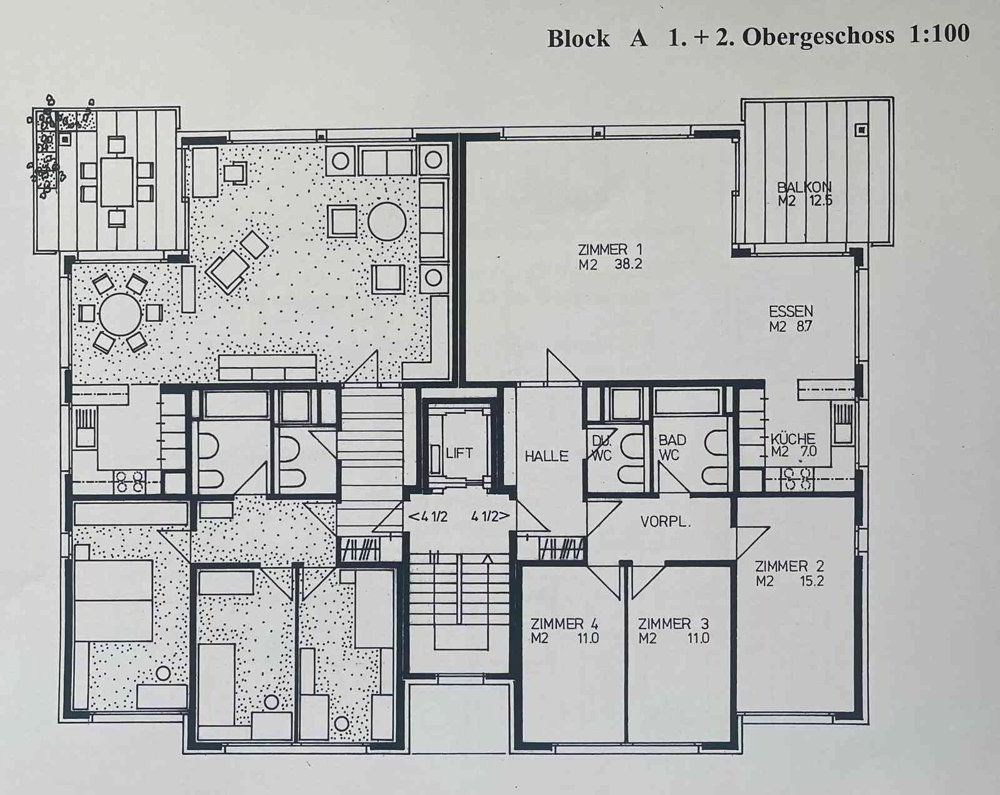 4.5 Zimmer Wohnung zu vermieten in Füllinsdorf - Bild 1/12