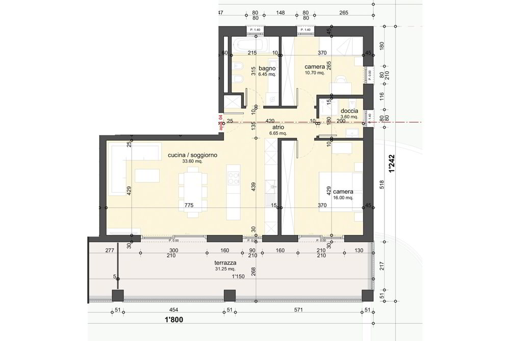 3.5 Zimmer Wohnung zum verkaufen in Agno - Bild 1/7