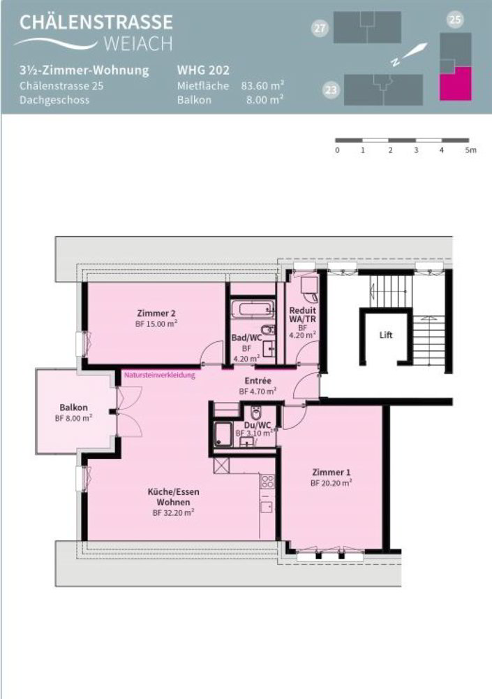 Appartamento di 3.5 locali in affitto a Weiach - immagine 1/9