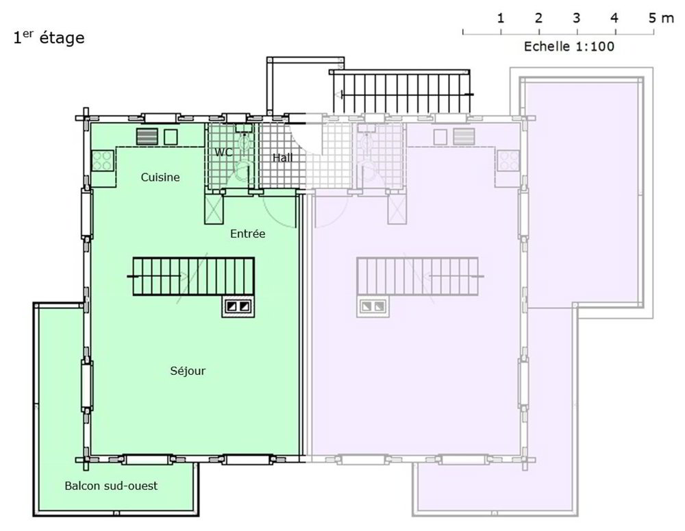 3 Zimmer Wohnung zum verkaufen in Château-d'Oex - Bild 1/13