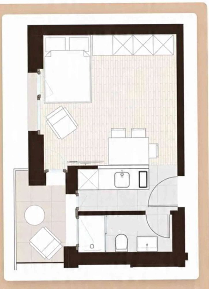 1.5 Zimmer Wohnung zu vermieten in Pregassona - Bild 1/6