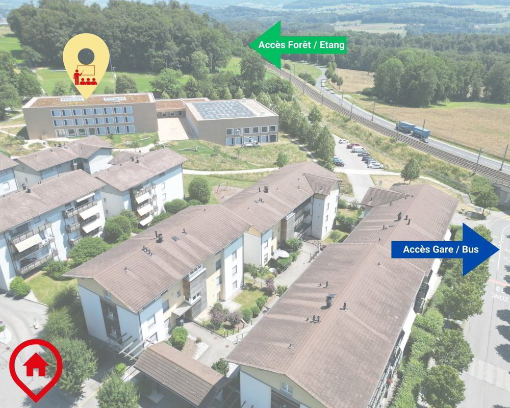 2 Zimmer Wohnung zu vermieten in Villars-sur-Glâne - Bild 1/9