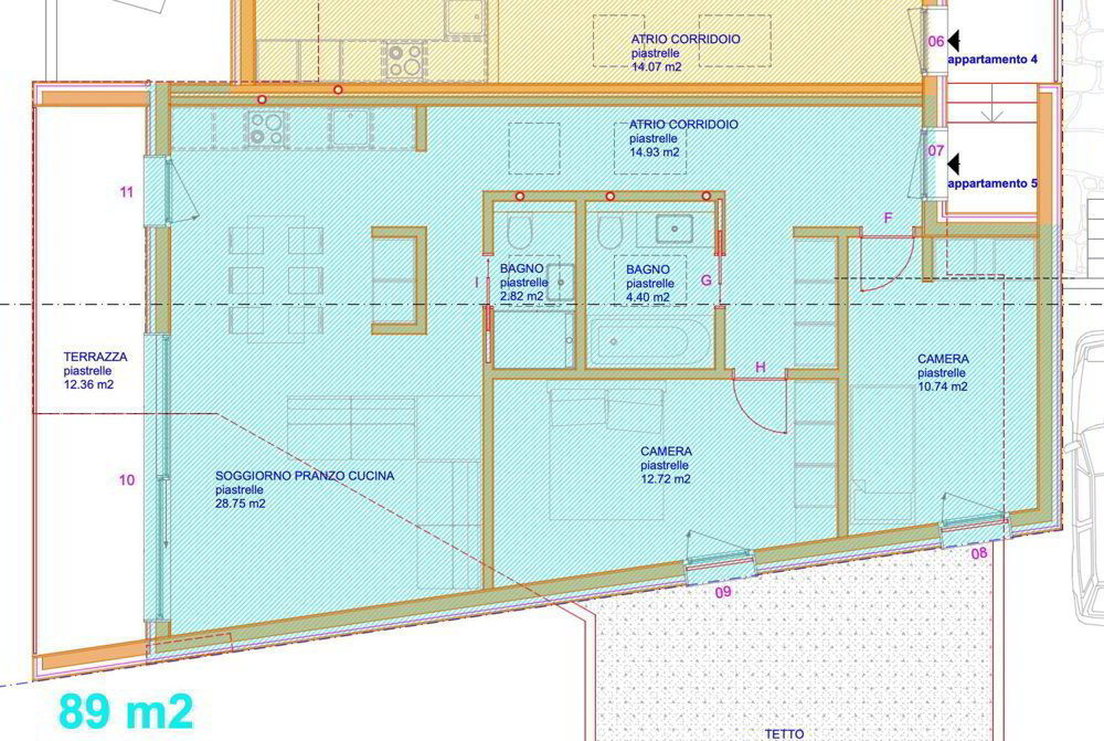 3.5 Zimmer Wohnung zu vermieten in Minusio - Bild 1/4