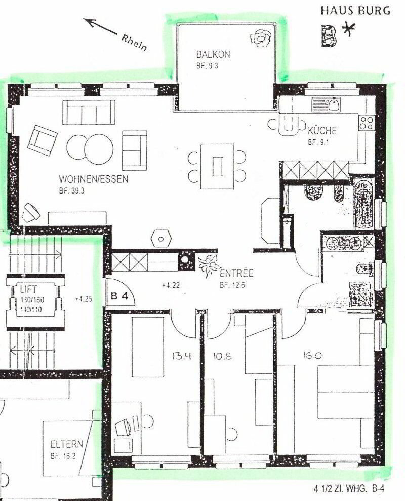 Appartement 4.5 pièces à louer à Eglisau - image 1/12